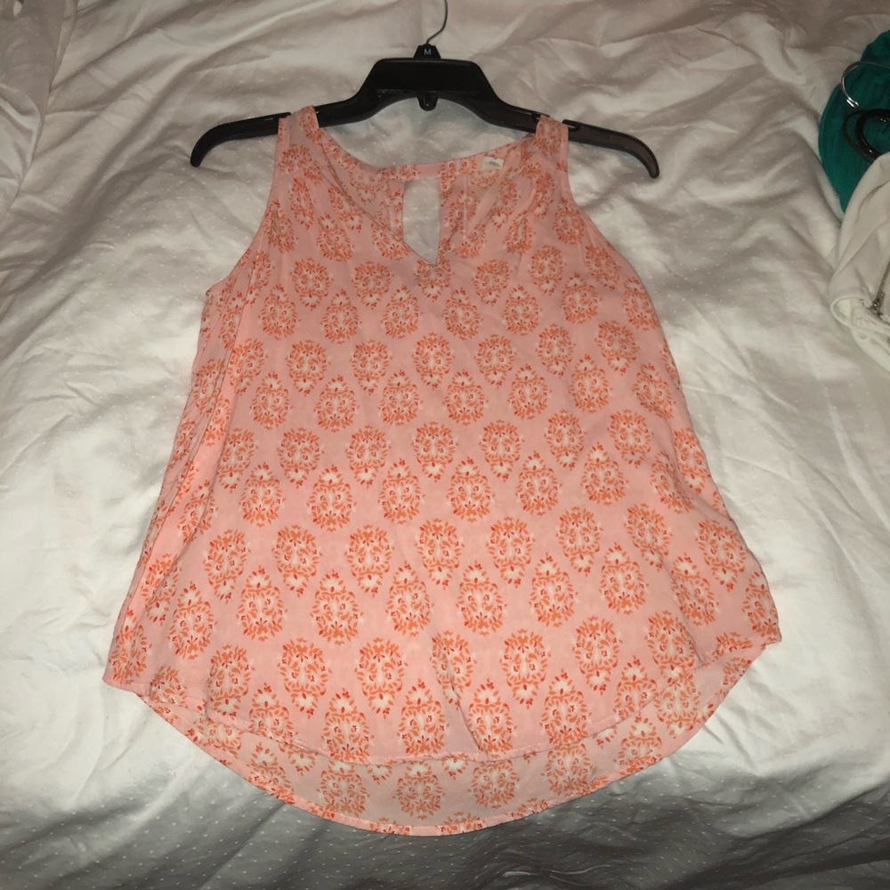 Old Navy coral tank